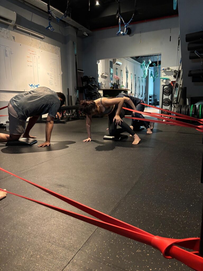 sports athlete weights confidence movement
